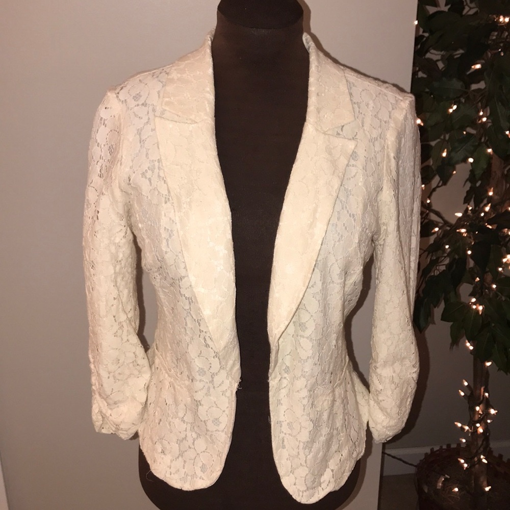 Lace Candie’s Blazer
